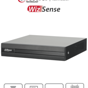 DAHUA XVR1B04H-I / 4 canales / 5 Megapixeles Lite / WizSense / Cooper /